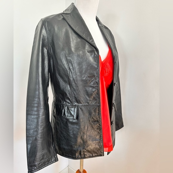 VINTAGE Women’s Red Silky Top - Picture 8 of 8